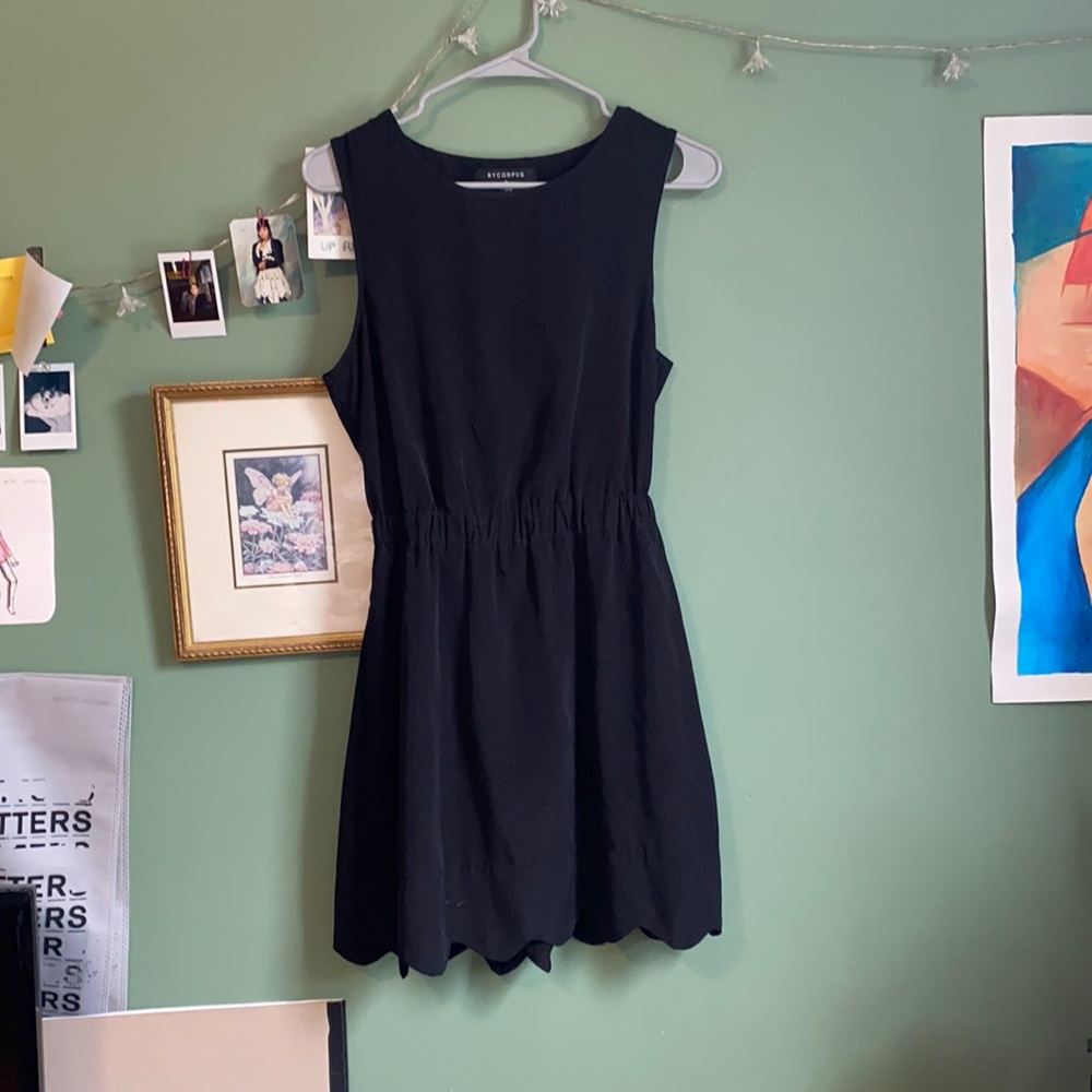 BYCORPUS LA brand URBAN OUTFITTERS Black Dress with pockets
